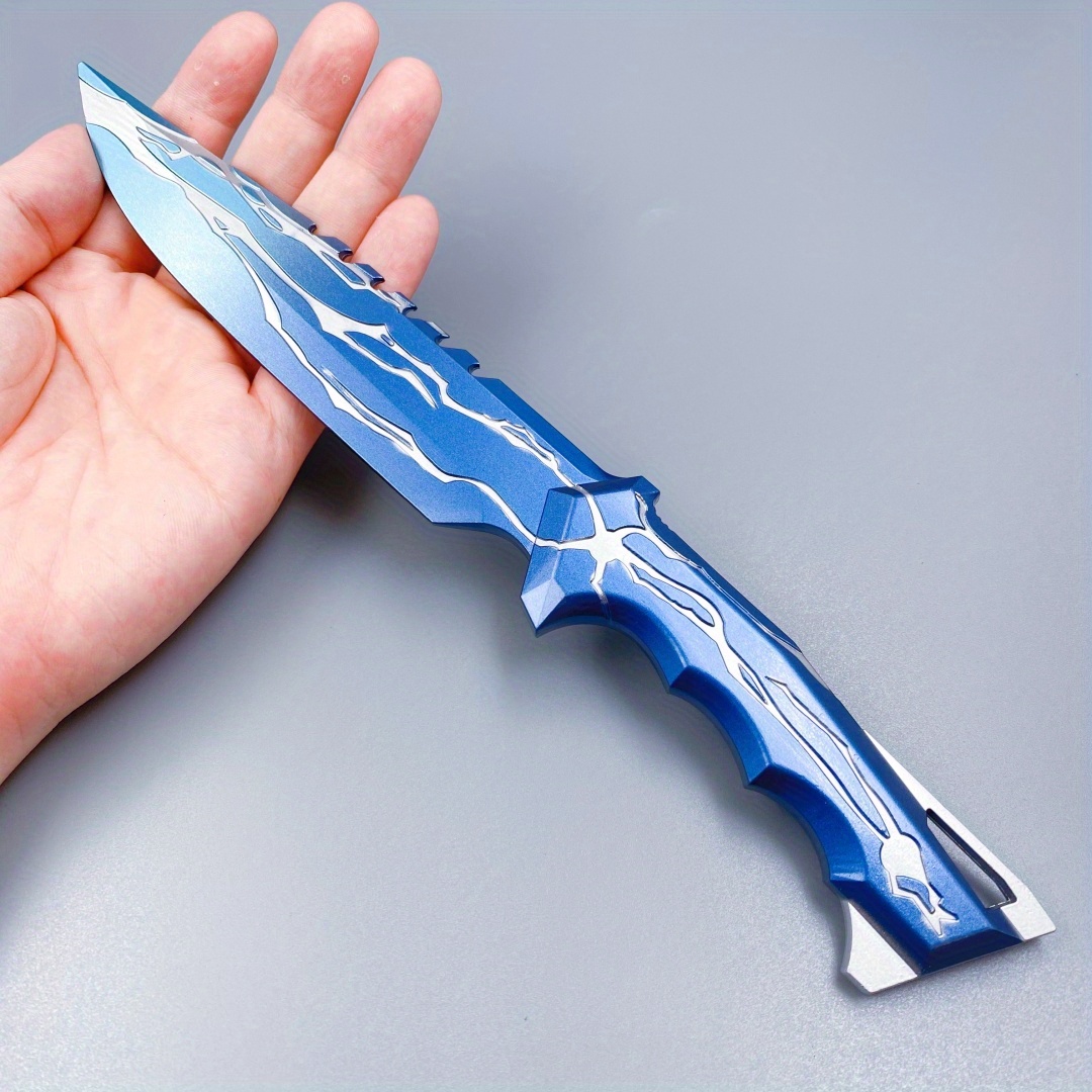 Cosplay Prop Dagger - 11in/28 centimetri Blackwave Lama Katana Valorant