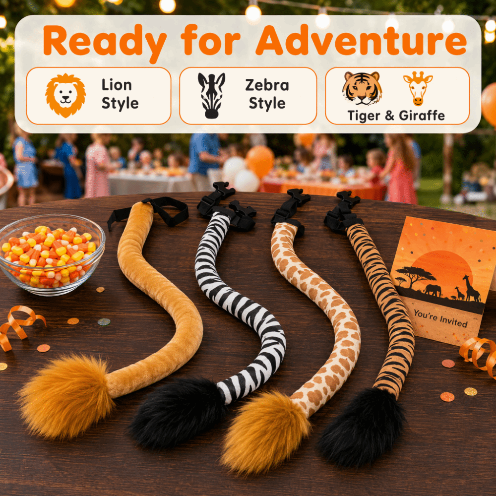 Easy Cosplay Prop - Accessorio per Costume Coda di Animale