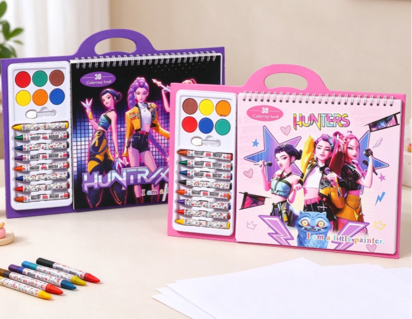 Cosplay Prop Paint - Nuovissimo Libro da Colorare Anime Carino,
