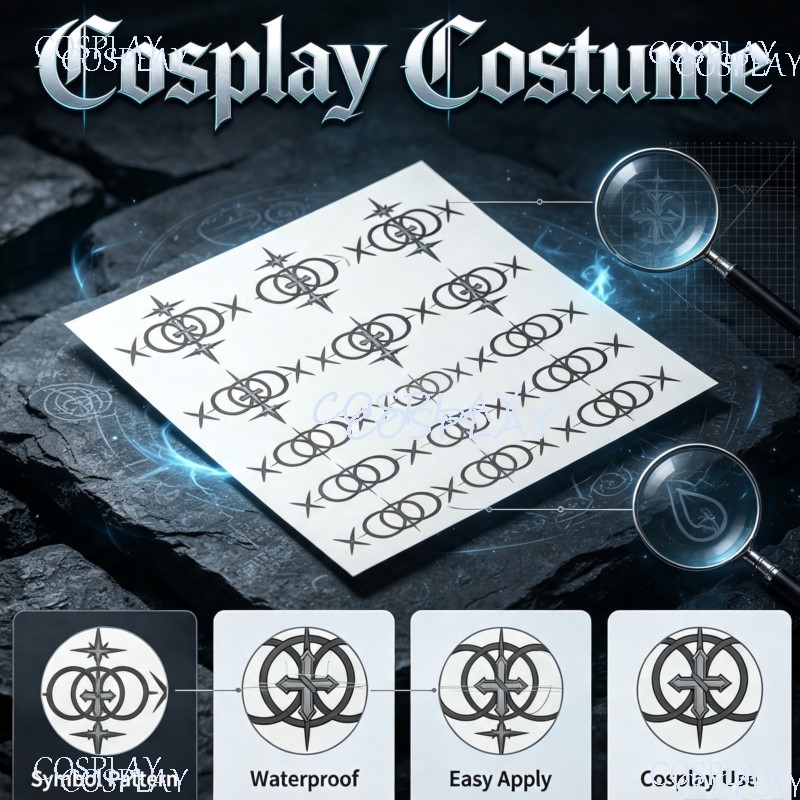 Arknights Endfield Tatuaggio T - Cosplay Prop Making recensione e prezzo