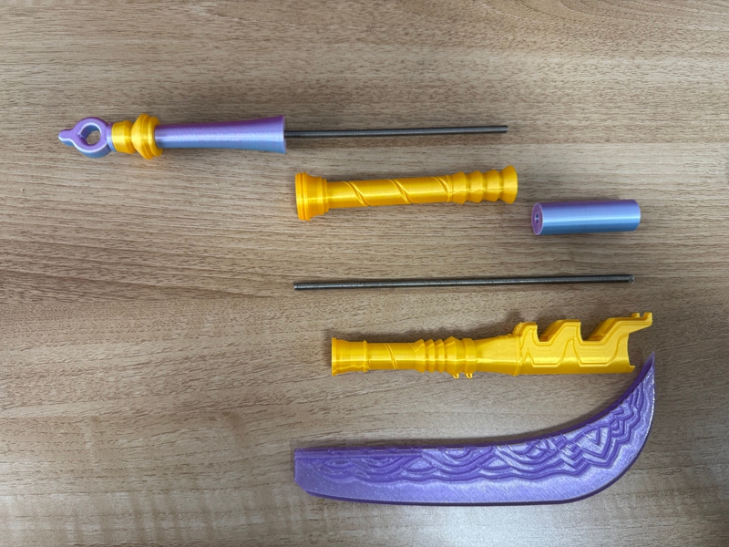 Rumi Hunters Coltello Cartoon  - Cosplay Prop 3D Print Settings recensione e prezzo